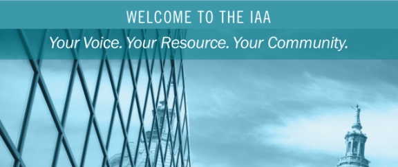 Welcome to the IAA - Your Voice. Your Resource. Your Community