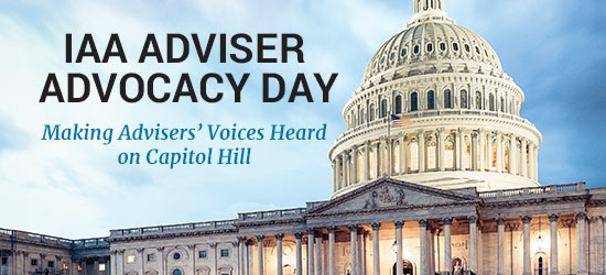 IAA Adviser Advocacy Day - Making Advisers' Voices Heard on Capitol Hill