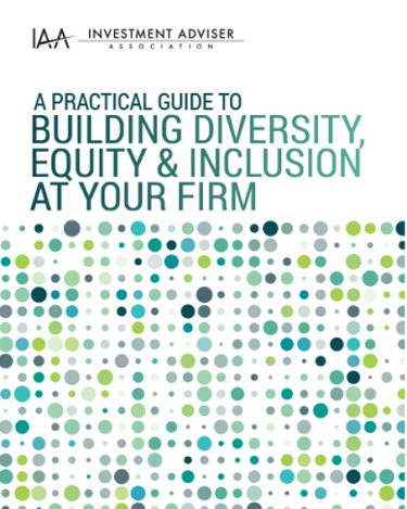 A Practical Guide to Building Diversity, Equity & Inclusion at your Firm guide cover